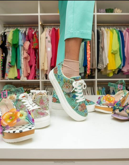 nők Betsey Johnson floryn a zöldeskék cipő VFJ6S50