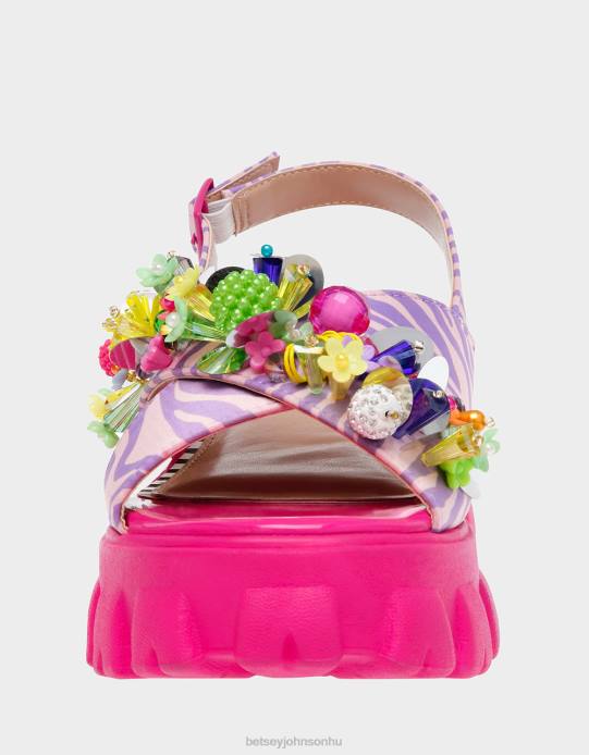 nők Betsey Johnson frankee rózsaszín multi cipő VFJ6S107