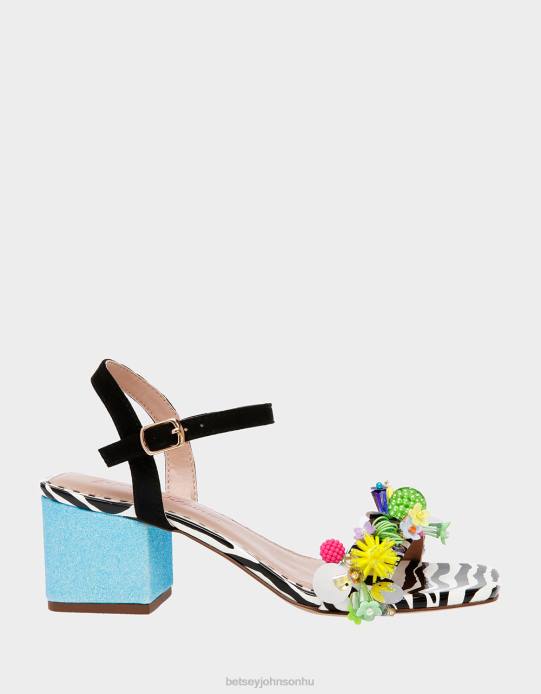 nők Betsey Johnson jayleene fekete multi cipő VFJ6S106