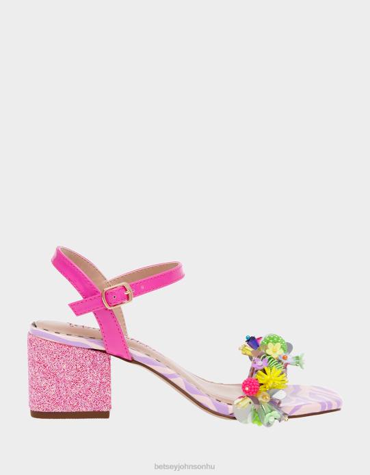 nők Betsey Johnson jayleene rózsaszín multi cipő VFJ6S97