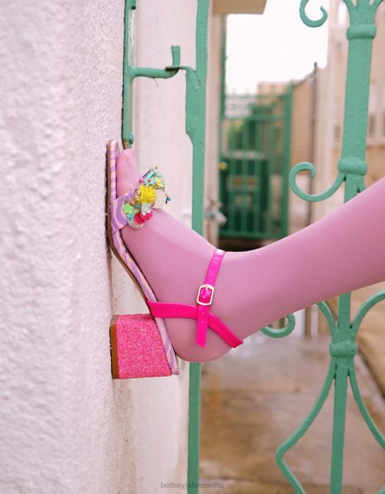 nők Betsey Johnson jayleene rózsaszín multi cipő VFJ6S97