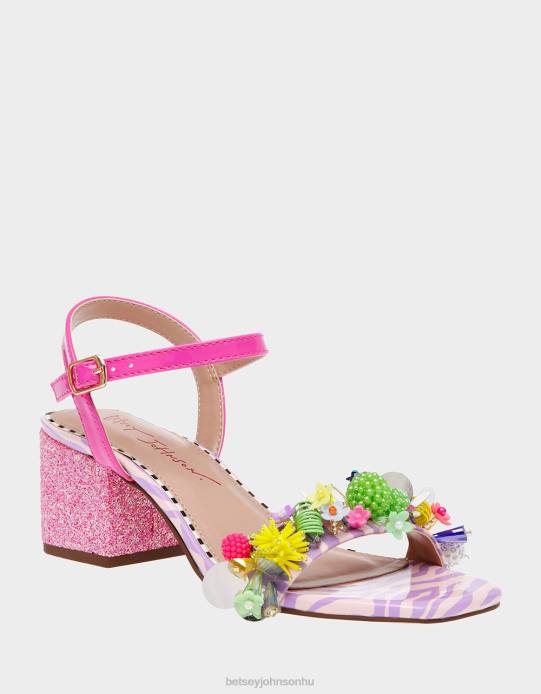 nők Betsey Johnson jayleene rózsaszín multi cipő VFJ6S97