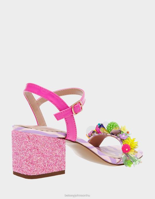 nők Betsey Johnson jayleene rózsaszín multi cipő VFJ6S97