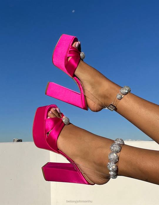 nők Betsey Johnson kőműves fukszia cipő VFJ6S100