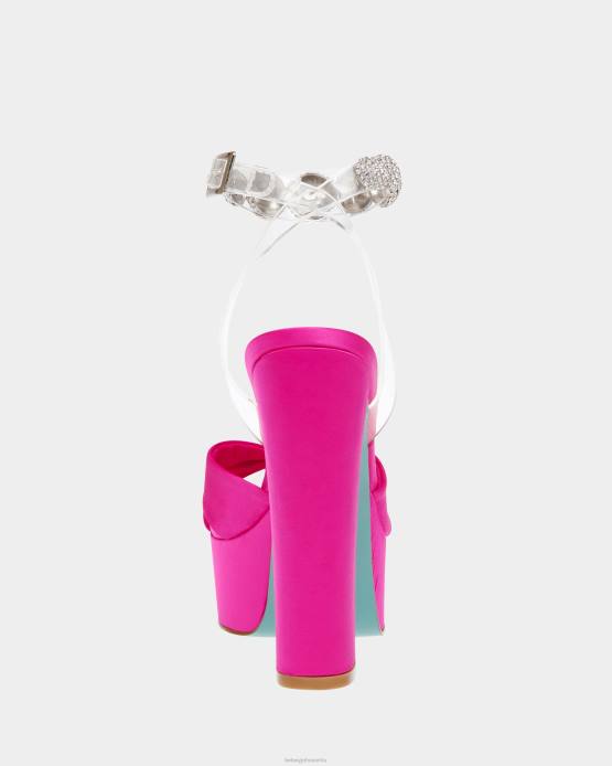 nők Betsey Johnson kőműves fukszia cipő VFJ6S100