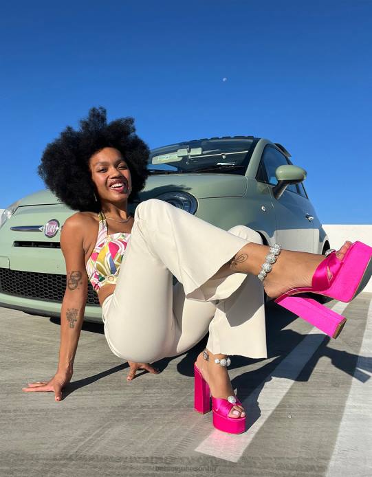 nők Betsey Johnson kőműves fukszia cipő VFJ6S100