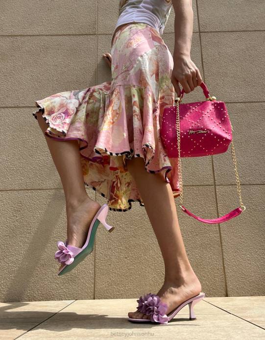 nők Betsey Johnson kimi halványlila cipő VFJ6S149