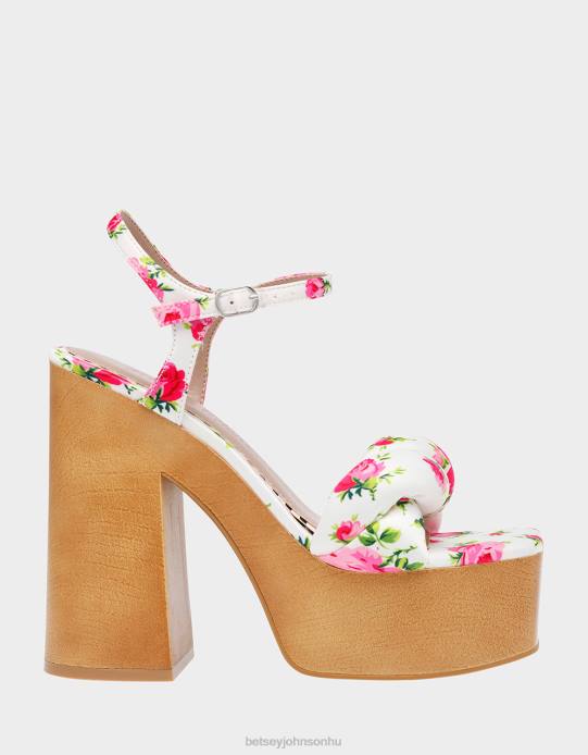 nők Betsey Johnson mandee fehér multi cipő VFJ6S120