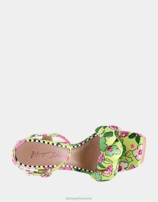 nők Betsey Johnson mandee sárga multi cipő VFJ6S115
