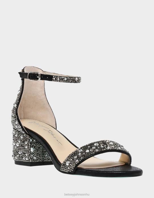 nők Betsey Johnson mari fekete cipő VFJ6S172