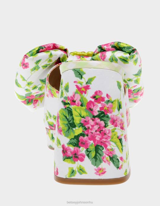 nők Betsey Johnson possie fehér multi cipő VFJ6S8