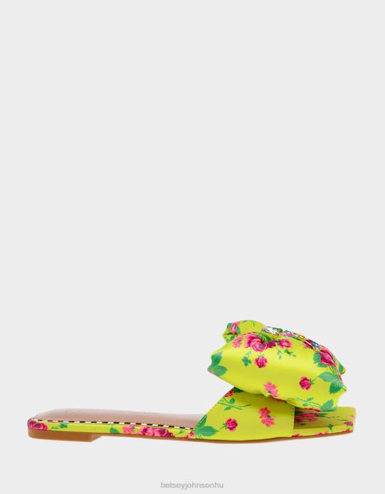 nők Betsey Johnson százszorszép-g citrom cipő VFJ6S117