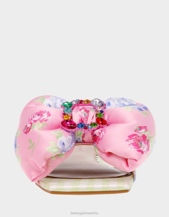 nők Betsey Johnson százszorszép-g fehér multi cipő VFJ6S101