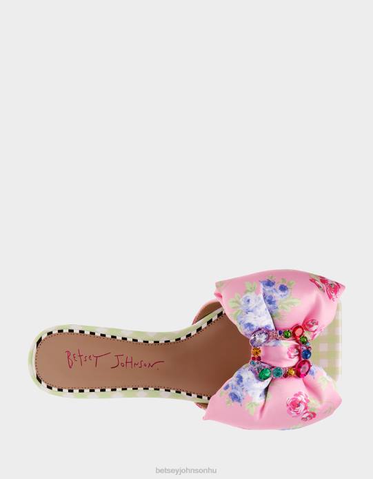 nők Betsey Johnson százszorszép-g fehér multi cipő VFJ6S101