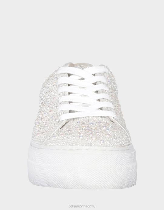 nők Betsey Johnson sidny elefántcsont cipő VFJ6S3