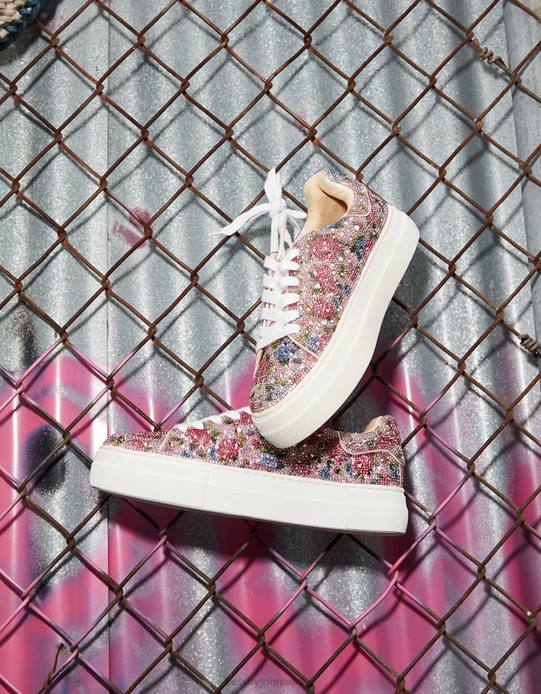 nők Betsey Johnson sidny virágos multi cipő VFJ6S7