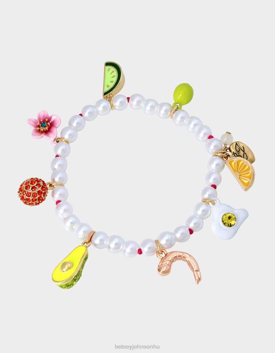 nők Betsey Johnson brunch charm stretch karkötő több ékszerek VFJ6S353