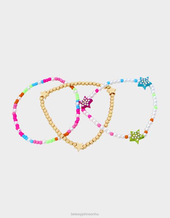 nők Betsey Johnson gyerek giccs csillaggyöngy karkötő több ékszerek VFJ6S358