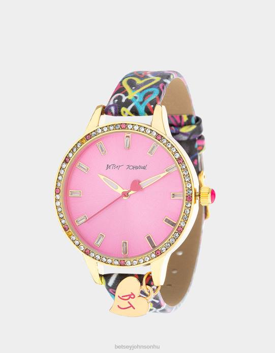 nők Betsey Johnson Betsey idő szívek bővelkednek nézni több ékszerek VFJ6S351