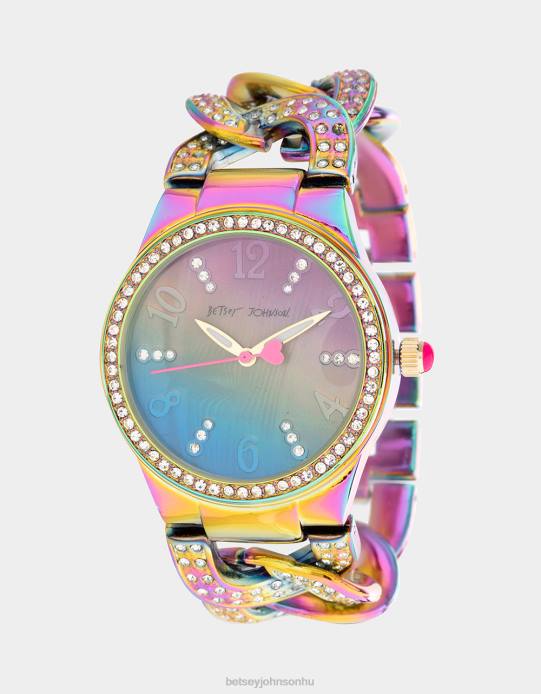 nők Betsey Johnson betsey time linked up watch több ékszerek VFJ6S323