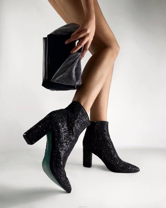 nők Betsey Johnson az összes bling íj fogantyús táska fekete kiegészítők VFJ6S237