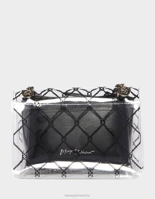 nők Betsey Johnson bogyó csinos kabrió crossbody egyértelmű kiegészítők VFJ6S243