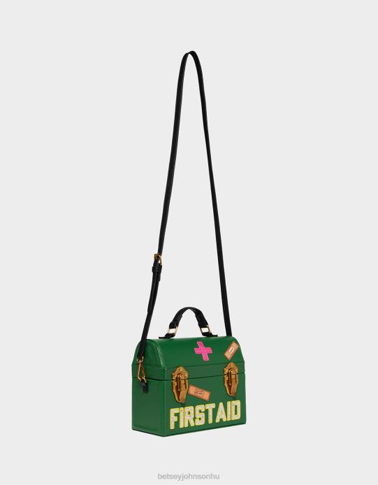nők Betsey Johnson giccset játszó orvos crossbody zöld kiegészítők VFJ6S204