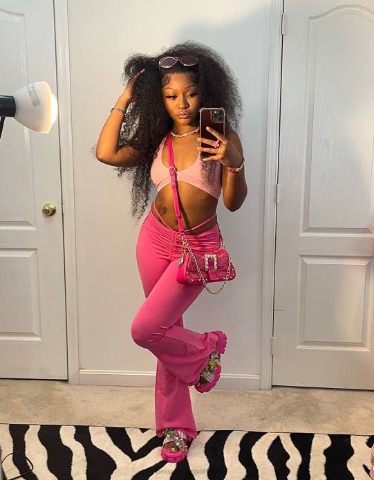 nők Betsey Johnson könnyű ott tigris crossbody táska rózsaszín kiegészítők VFJ6S261