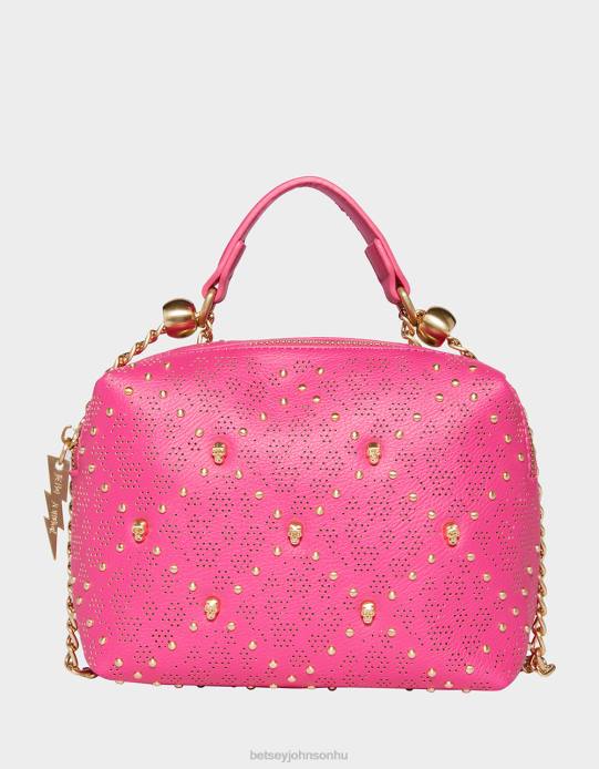 nők Betsey Johnson állapot koponya kereszttest rózsaszín kiegészítők VFJ6S240