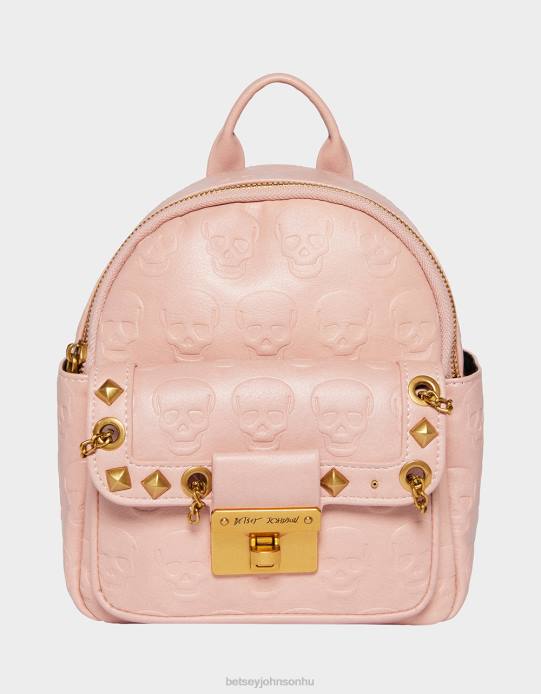 nők Betsey Johnson no brainer koponya mini hátizsák elpirul kiegészítők VFJ6S258