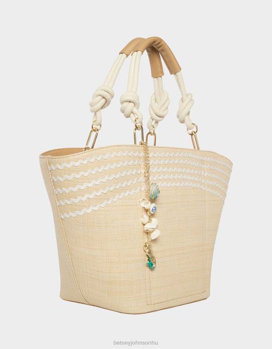 nők Betsey Johnson shell igen cipelni természetes kiegészítők VFJ6S248