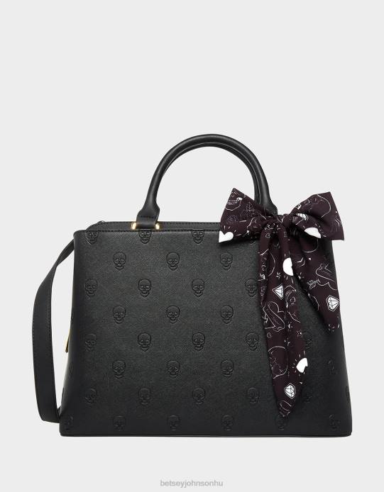 nők Betsey Johnson skullicious táska fekete kiegészítők VFJ6S205