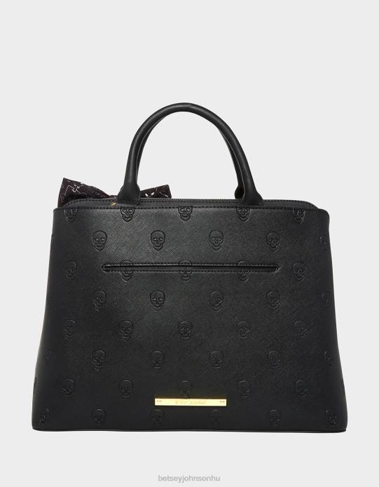 nők Betsey Johnson skullicious táska fekete kiegészítők VFJ6S205