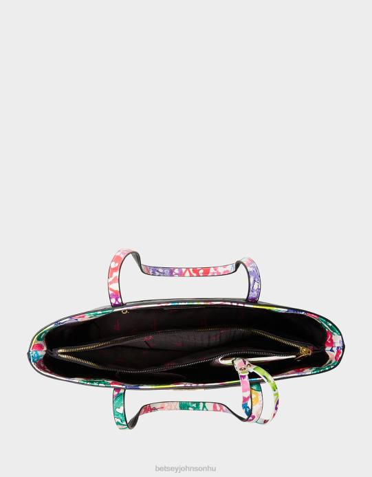 nők Betsey Johnson xo koponya tote fekete kiegészítők VFJ6S216