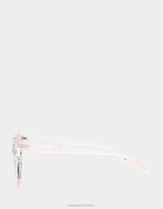 nők Betsey Johnson koronaékszer napszemüveg fehér kiegészítők VFJ6S389