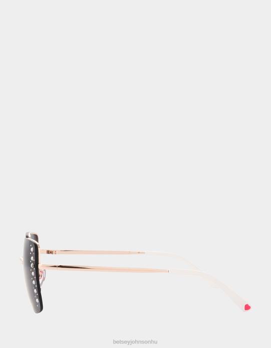 nők Betsey Johnson szélén napszemüveg Arany kiegészítők VFJ6S390