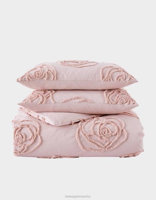 egynemű Betsey Johnson rózsaszín rózsa teljes királynő paplanhuzat bónuszkészlet több kiegészítők VFJ6S412