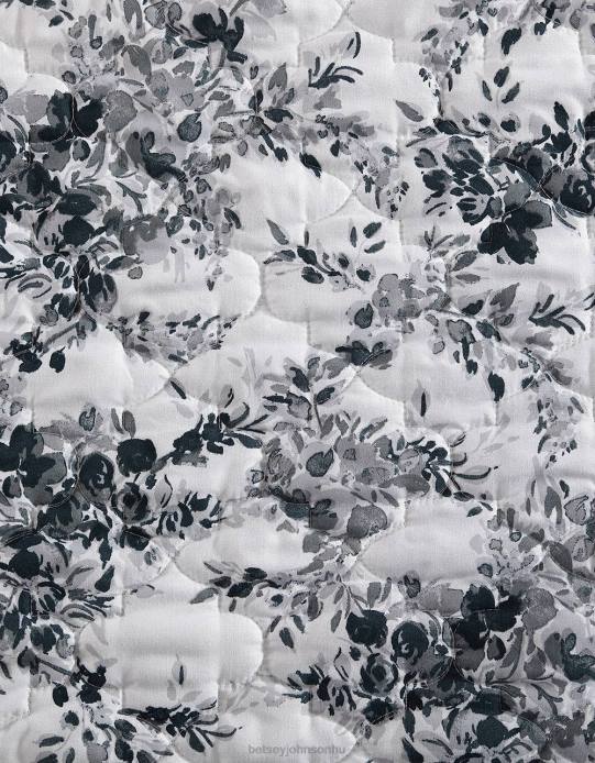 egynemű Betsey Johnson virágos szőlőskert király paplan álszett fekete kiegészítők VFJ6S413