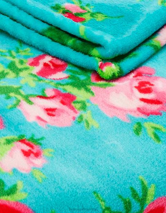 nők Betsey Johnson csokor nap aqua dobás takaró több kiegészítők VFJ6S397