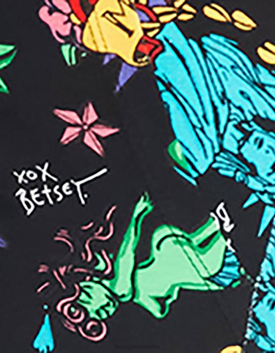 nők Betsey Johnson 80. bash második bőr leggings tetoválás tetoválás pri ruházat VFJ6S287