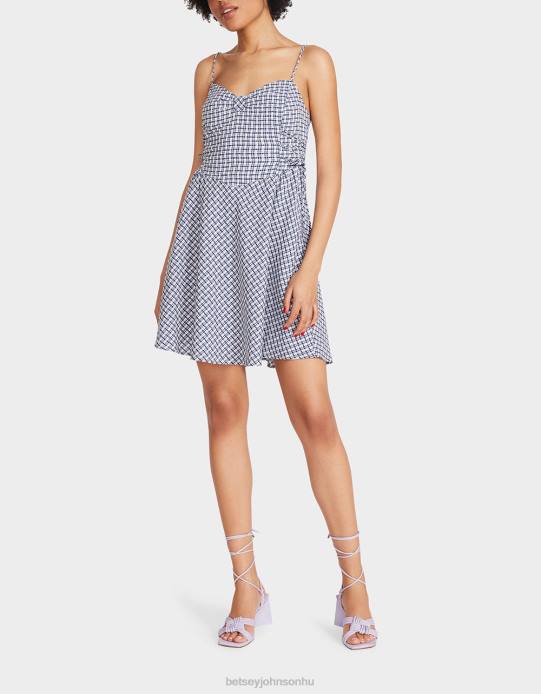 nők Betsey Johnson bella frocked pöttyös miniruha több ruházat VFJ6S286