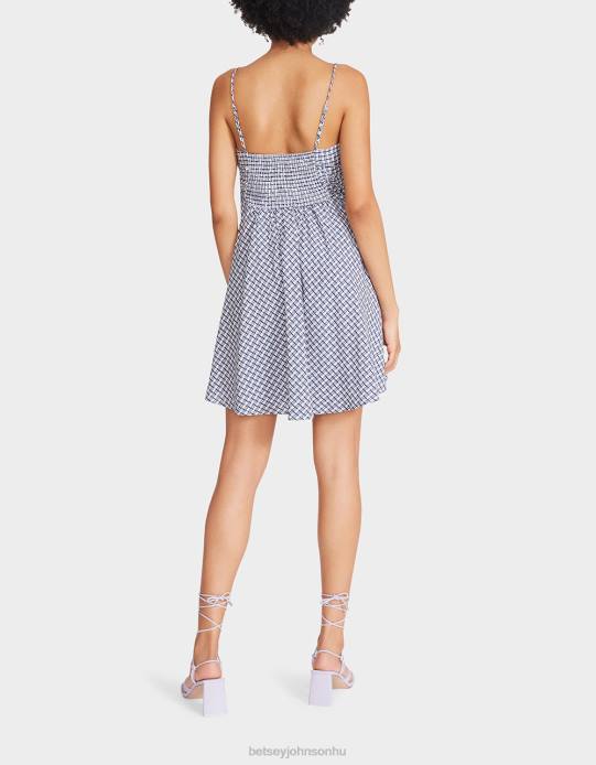 nők Betsey Johnson bella frocked pöttyös miniruha több ruházat VFJ6S286