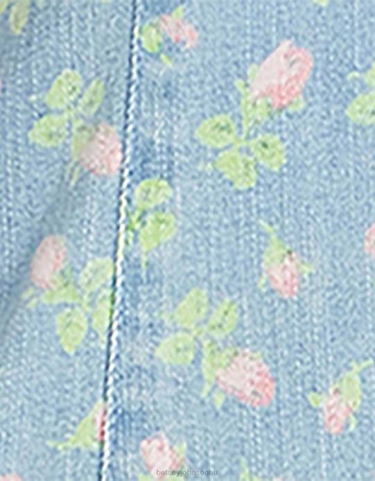 nők Betsey Johnson farmer szerető bustier mini ruha kék ruházat VFJ6S278