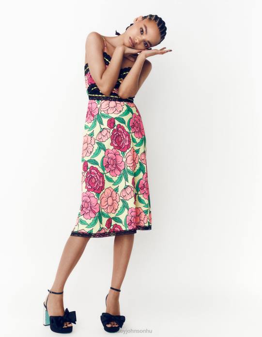 nők Betsey Johnson hollywoodi midi ruha mész ruházat VFJ6S262