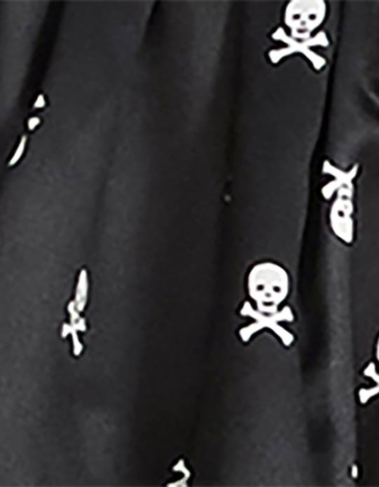 nők Betsey Johnson koponyás romboló fekete ruházat VFJ6S277