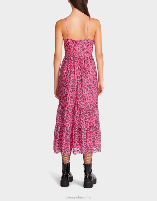 nők Betsey Johnson vad n out stretch csipkefűző midi hot rózsaszín ruházat VFJ6S276